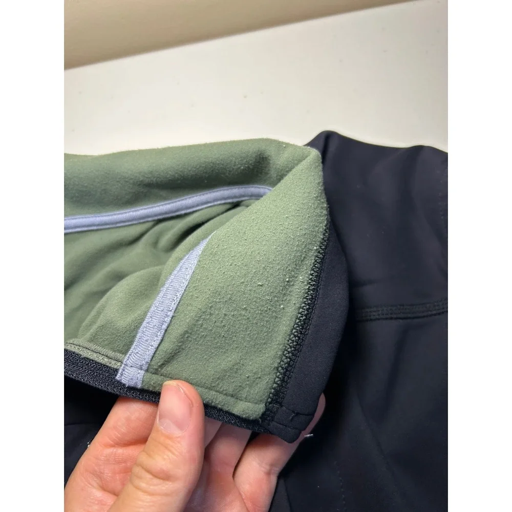 Cremieux Men's Performance Vest Black Exterior, green interior size XXL